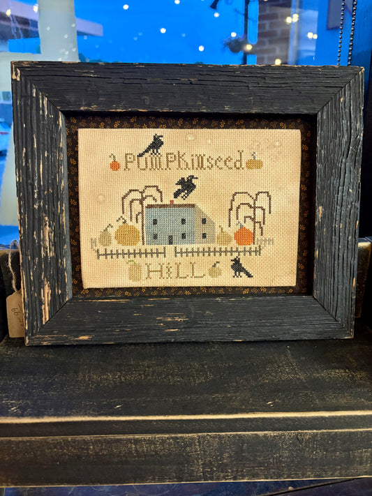Pumpkin Seed Hill Cross Stitch